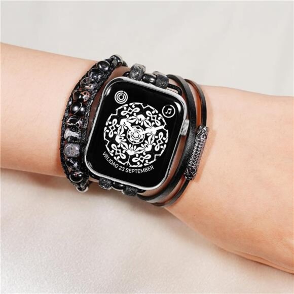 NEW Black Boho Apple Watch Bracelet Band